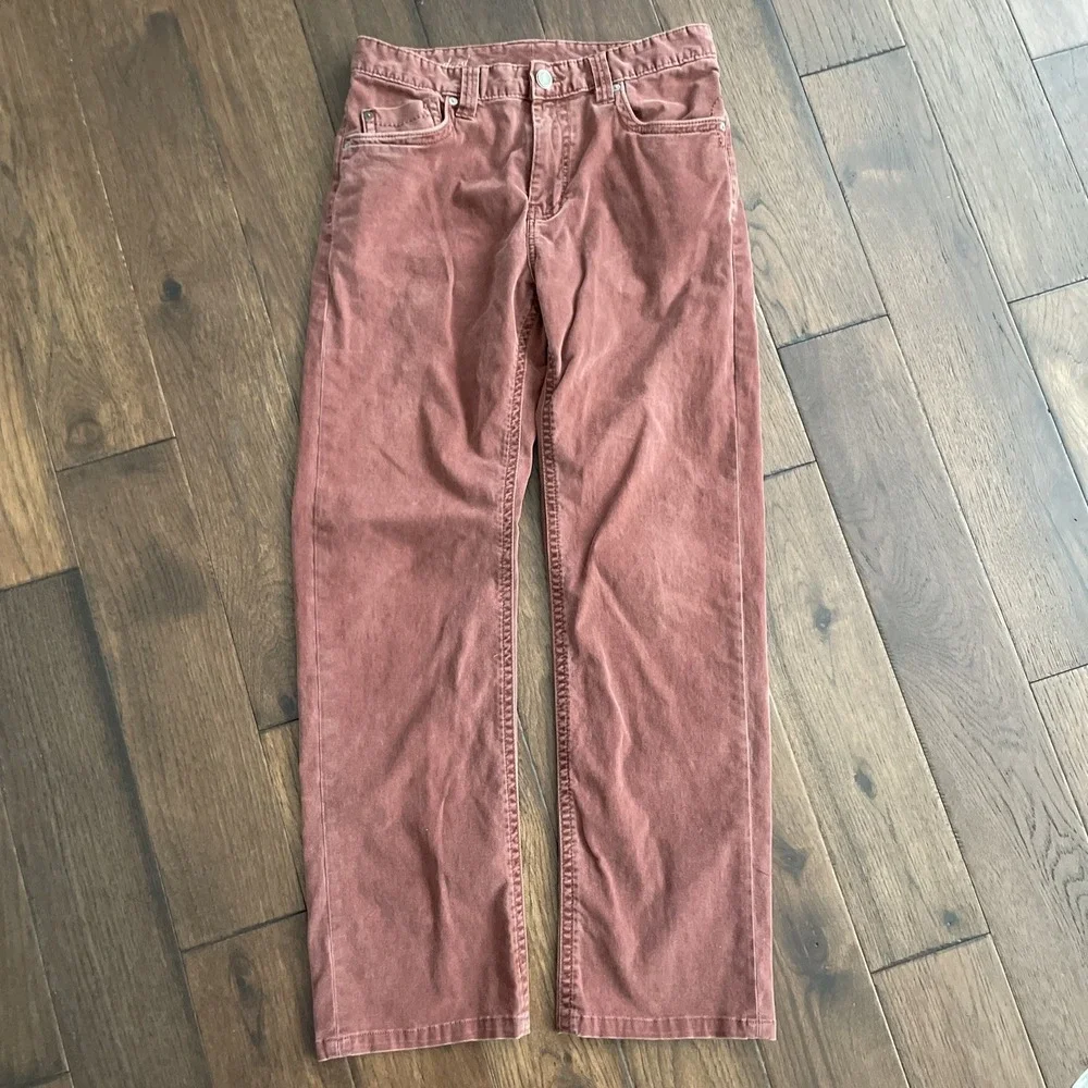 Tommy Bahama Men's 33/32 Standard Fit 5 Pocket Pants Casual Golf Chino Rust